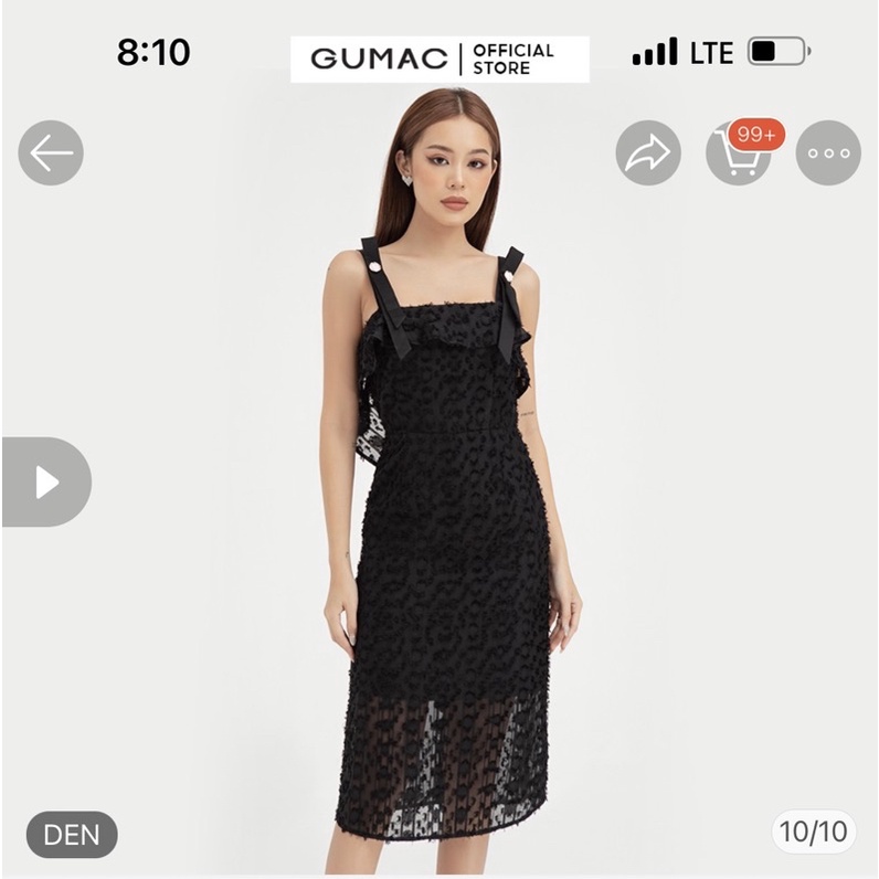 Pass đầm Gumac dự tiệc