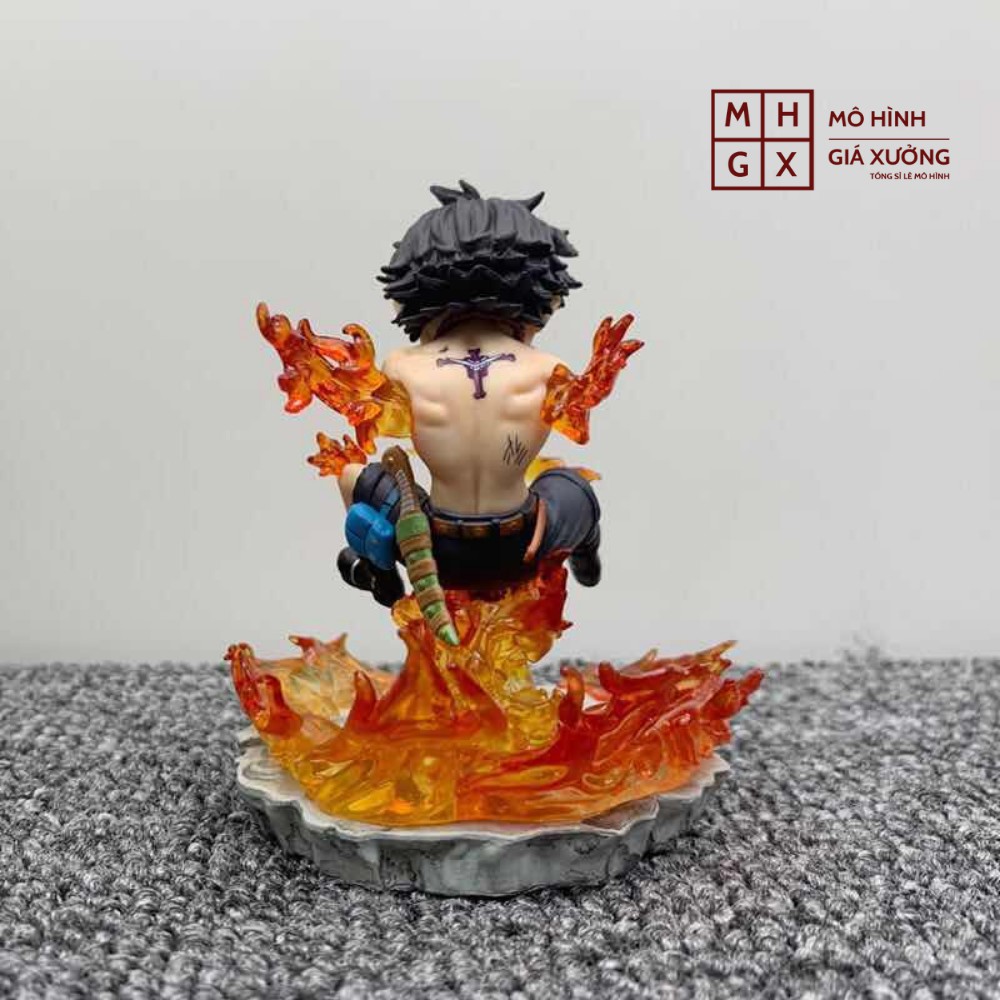 Mô hình One Piece  Ace Cao 10cm trạng thái chiến đấu , figure mô hình one piece giá xưởng