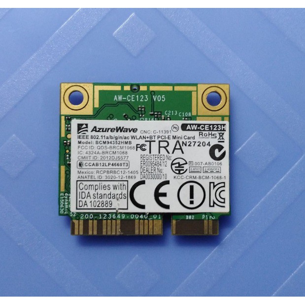 Card WiFi cho Máy bàn BCM94352 có Bluetooth, hỗ trợ MacOS - Hackintosh | BigBuy360 - bigbuy360.vn