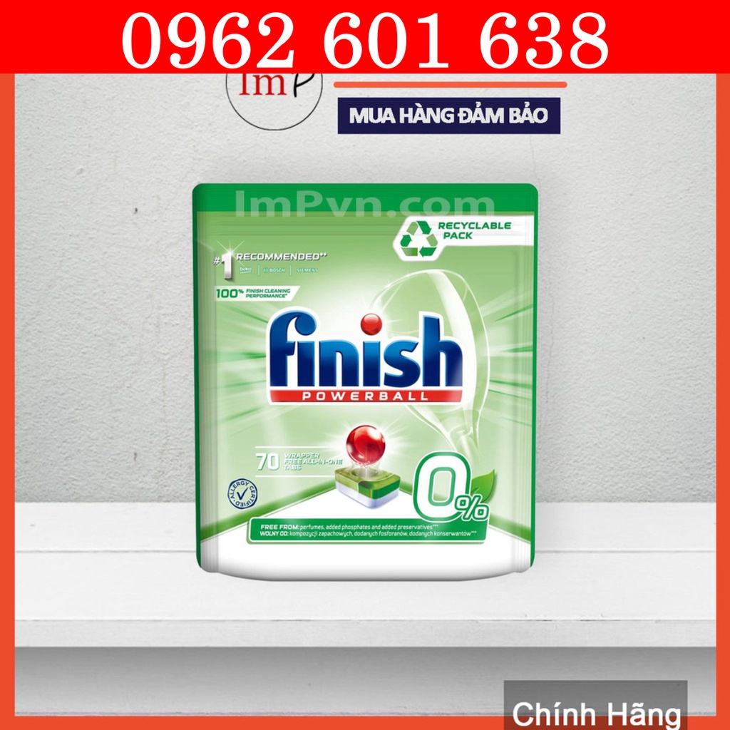 Viên rửa bát Finish Power all in 1 120 viên