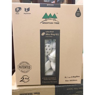 Sứ lọc nitro ring 2 hình củ sen 1 lít) - mountain tree cho bể cá cảnh