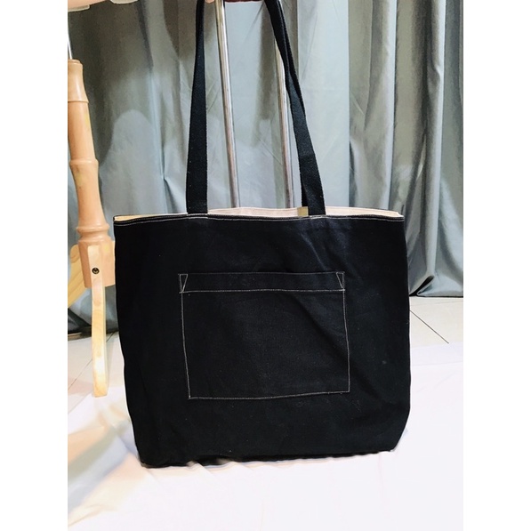 Túi si tote vải new 99%