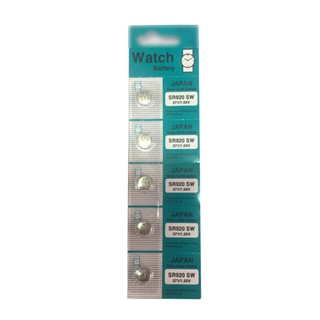 Pin đồng hồ SR920 371 1.55V - Vỉ 5 viên