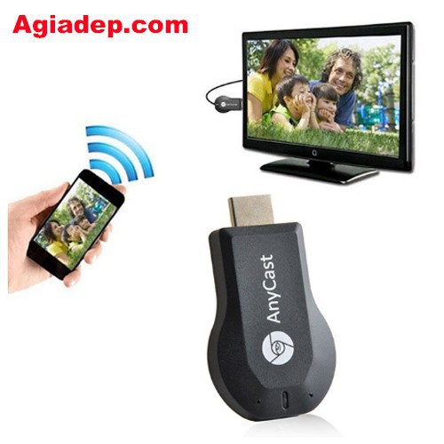 Thiết Bị Anycast M4 Plus Kết Nối Điện Thoại Với Màn Hình Tv Tivi (Hdmi Không Dây Wireless)