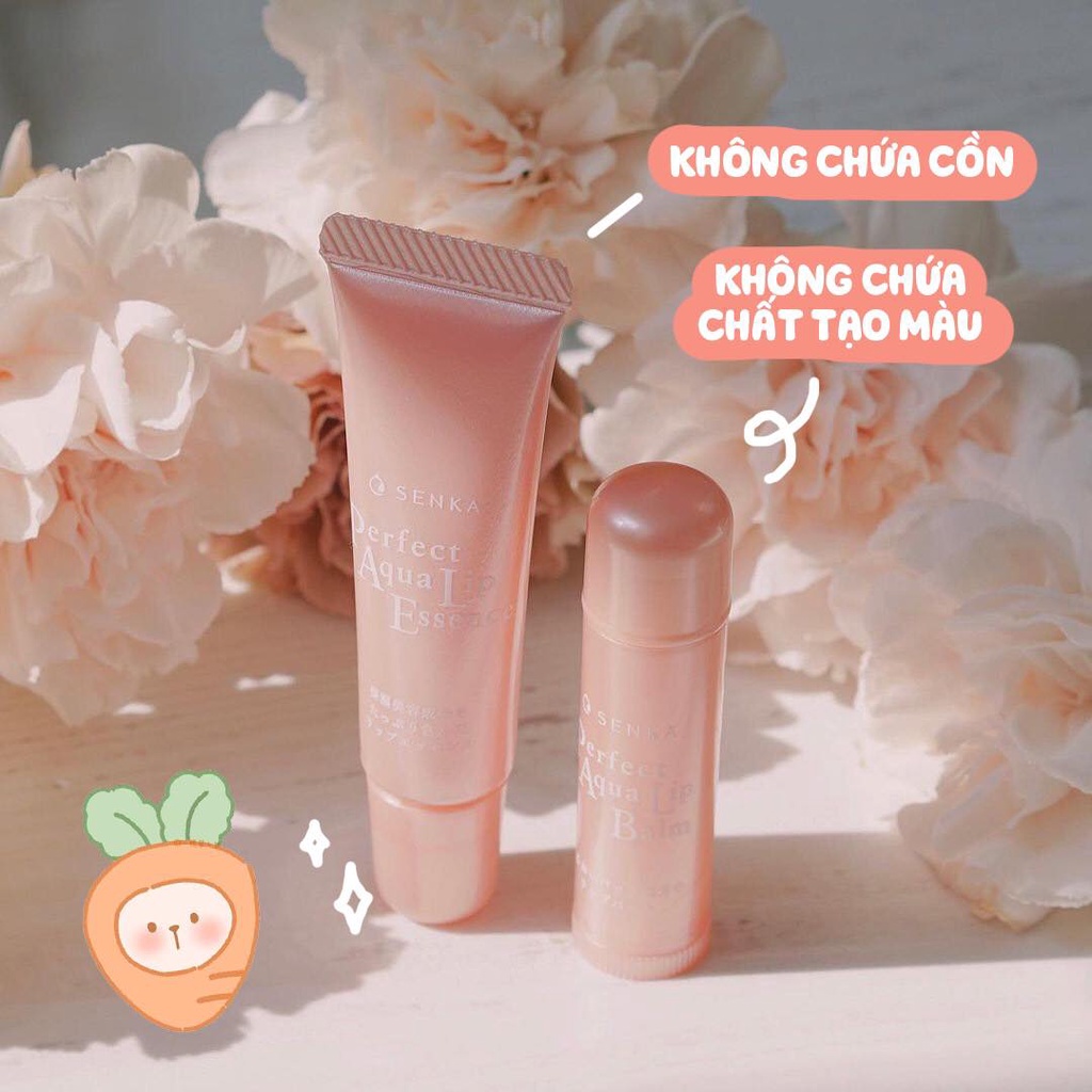 Son dưỡng môi cấp ẩm Senka Perfect Aqua Lip Balm 4.5g