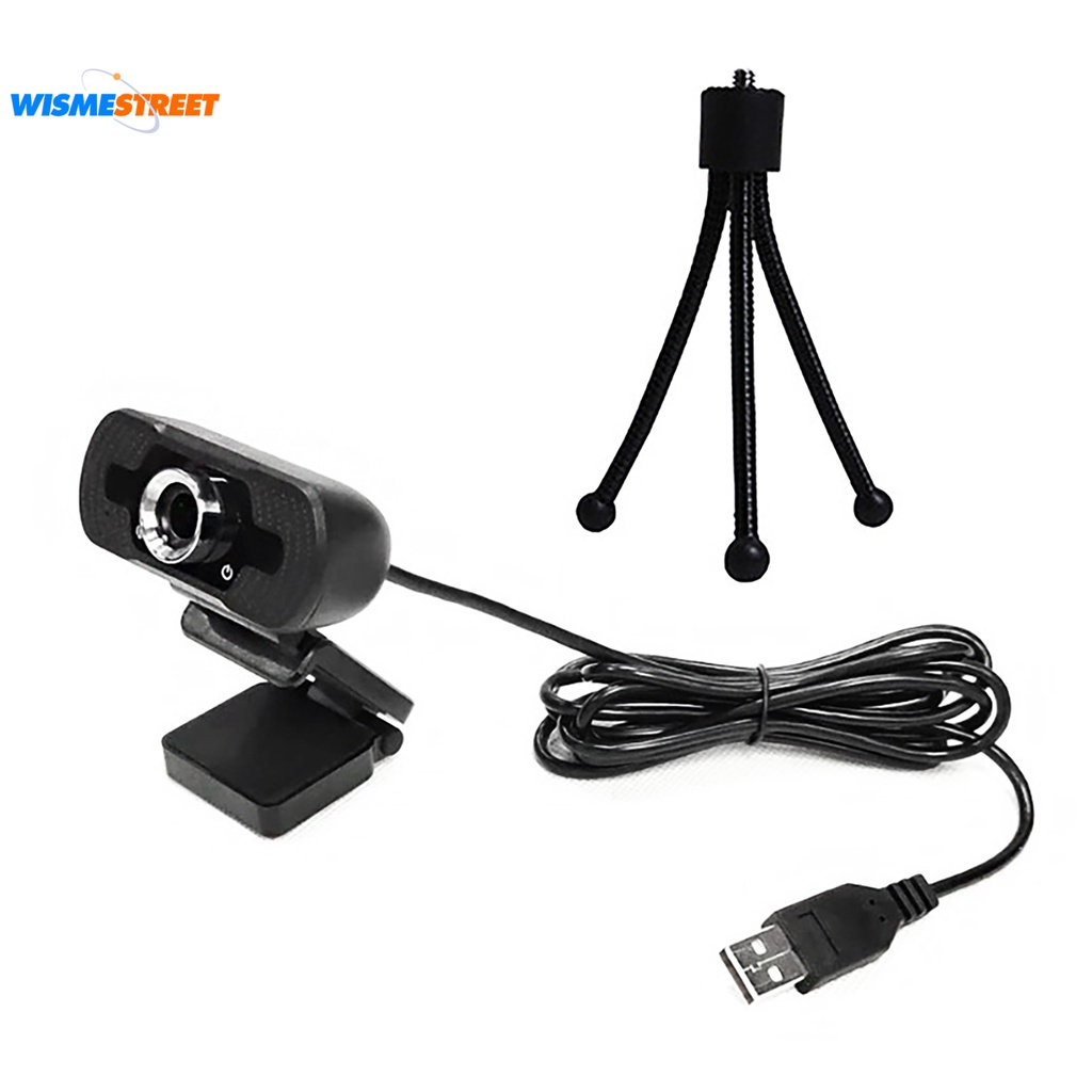 Webcam USB độ phân giải cao 1080P có thể xoay tự động dành cho máy tính | BigBuy360 - bigbuy360.vn