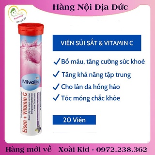 Auth viên sủi mivolis vitamin c và các vị khác hỗ trợ tăng cường hệ miễn - ảnh sản phẩm 6