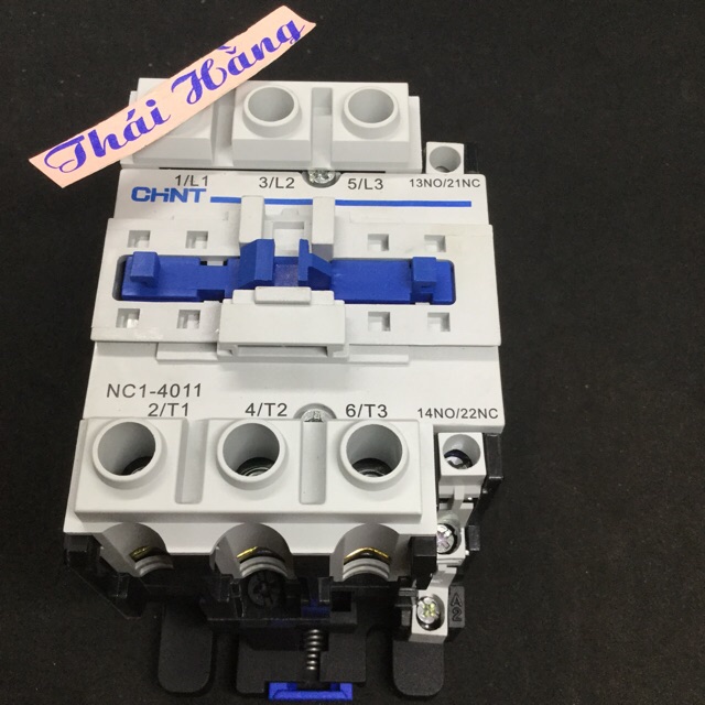 Khởi động từ 3 pha CHINT NC1-4011 /220 vhàng chính hãng