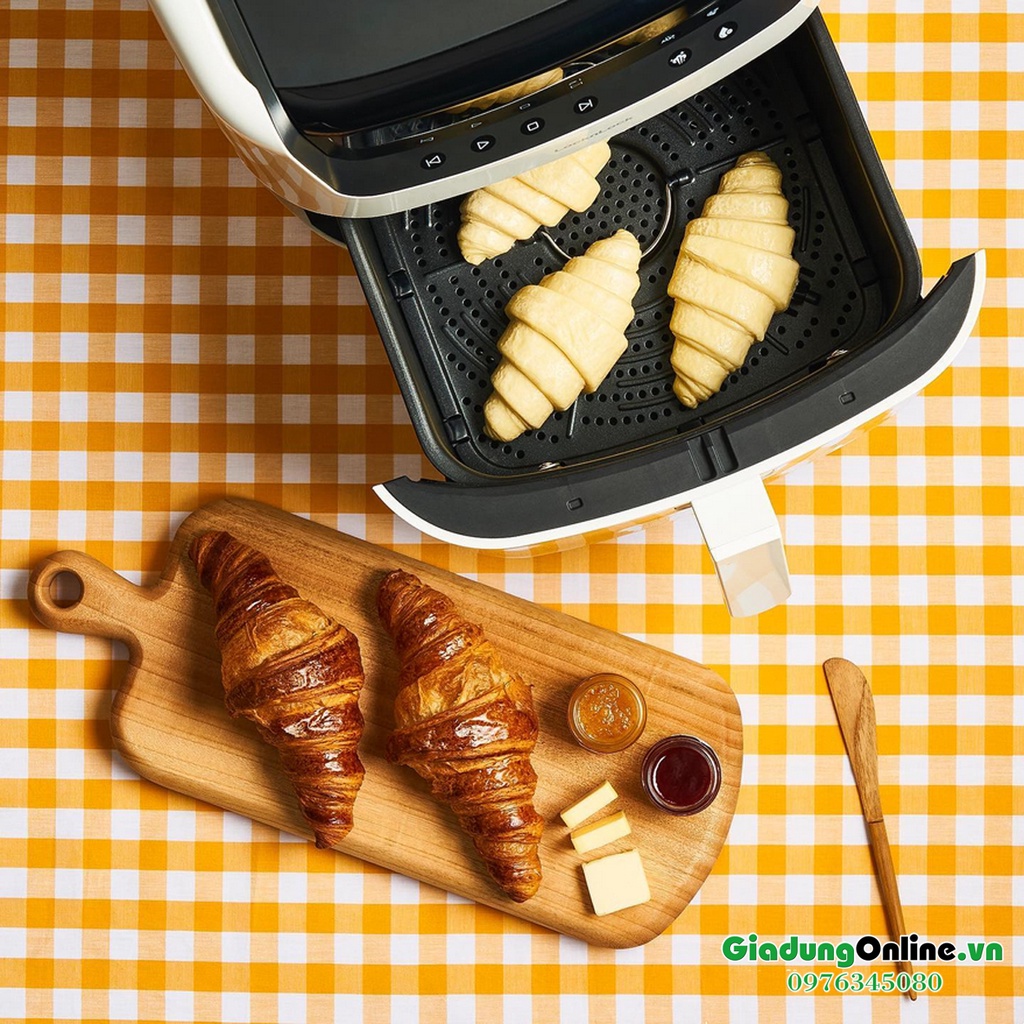 Nồi chiên không dầu kết hợp chức năng hấp Lock&amp;Lock Steam Air Fryer 7L EJF881