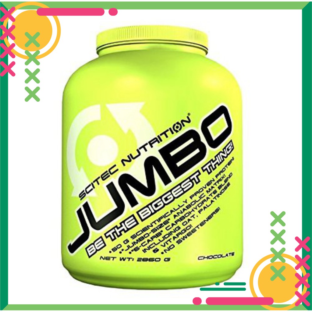 Whey | Sữa Tăng Cân Tăng Cơ Scitec Jumbo 2.86kg - Chính Hãng  - Muscle Fitness