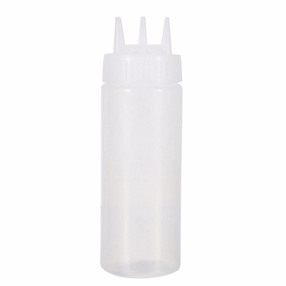 Lọ Đựng Sốt Dạng Bóp 3 Lỗ Thân Thiện Với Môi Trường Cho Nhà Bếp