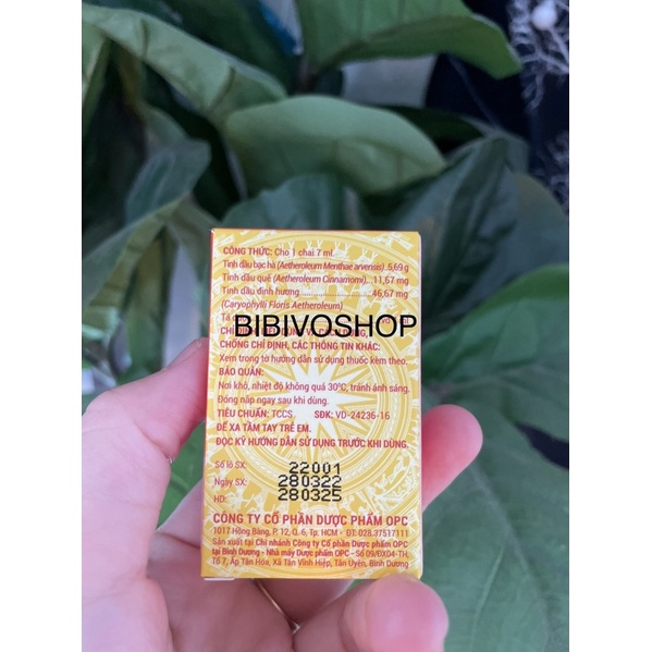 Dầu Gió Dân Tộc 3ml - 7ml