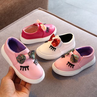 Giày lười bé gái giày slipon cute trẻ em gái