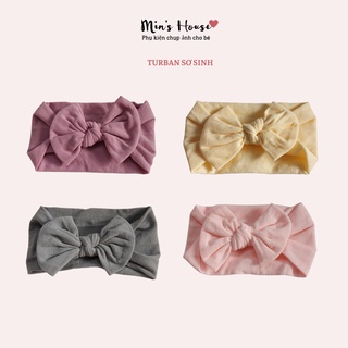 TURBAN Sơ Sinh Cho Bé Gái