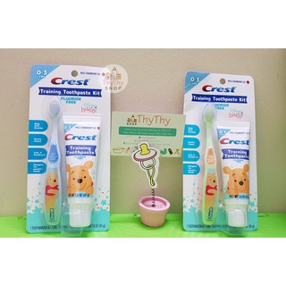 Set Bàn Chải Và Kem Đánh Răng Crest Cho Bé (0-3 Tuổi)
