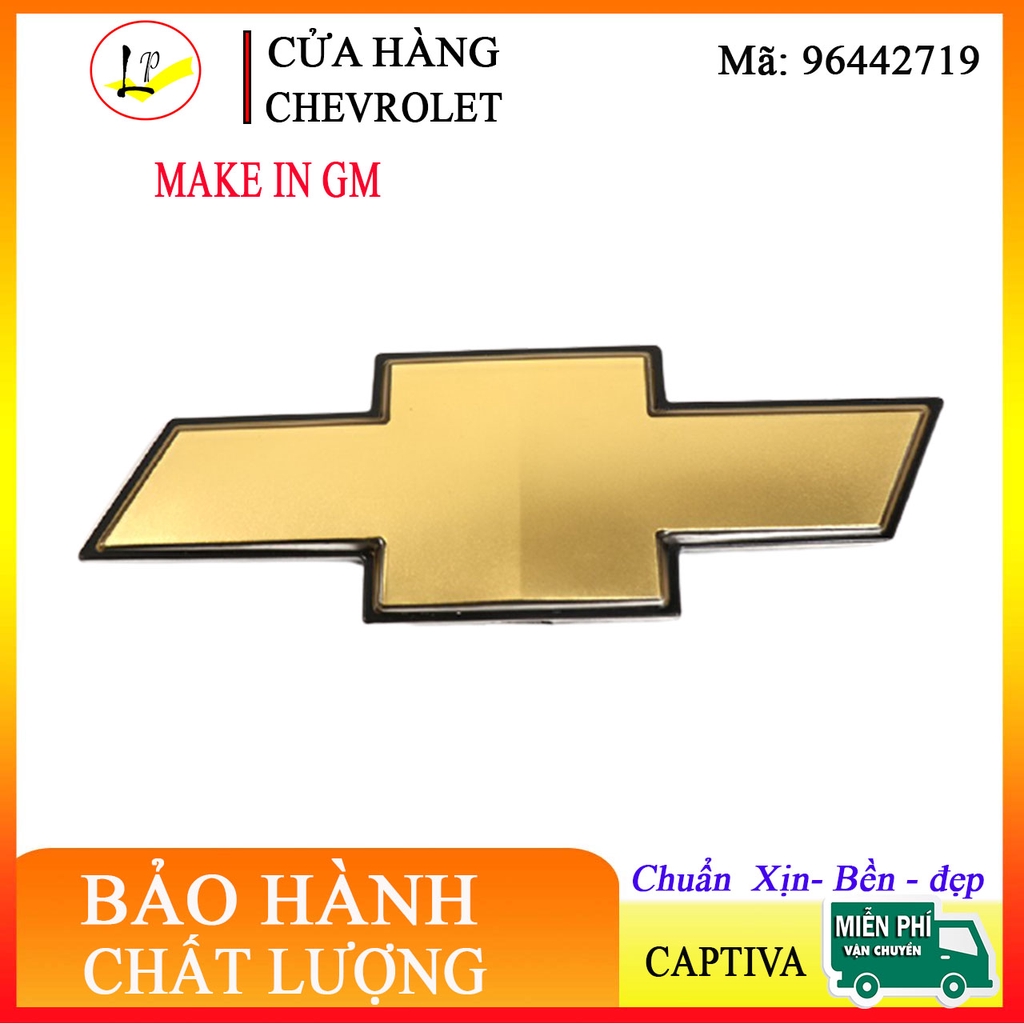 Logo trước xe chevrolet captiva mã 96442719| chuẩn GM - xịn | logo xe captiva|lienphuong79