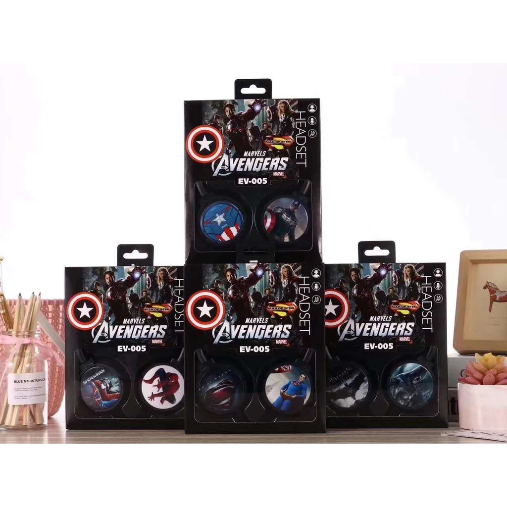 [Mã 2404EL10K giảm 10K đơn 20K] (Cảm ứng)Tai nghe Bluetooth Marvel TWS 08 Siêu anh hùng Adventure hot hot hot