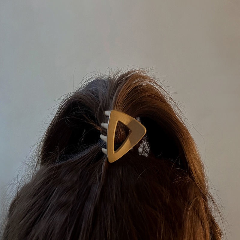 Kẹp Tóc Hình Tam Giác 2022 Kiểu Mới Cho Nữ