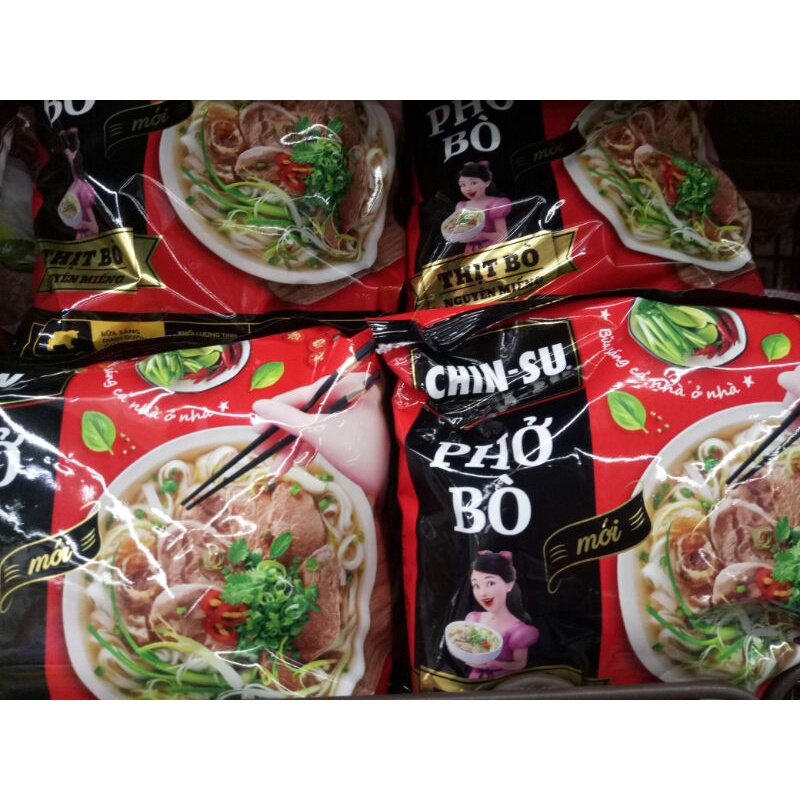 miến/ bánh đa cua/ phở bò 132g/ hủ tiếu nam vang chinsu 137g