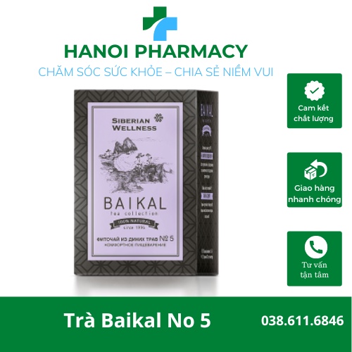 đồ ăn đỡ đần hiện trạng sức khỏe Trà thảo dược Baikal tea collection. Herbal tea №5 – 30 túi/h