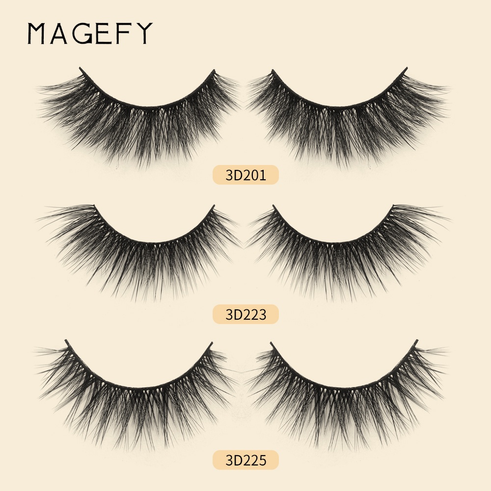 Một cặp lông mi giả tự nhiên Magefy