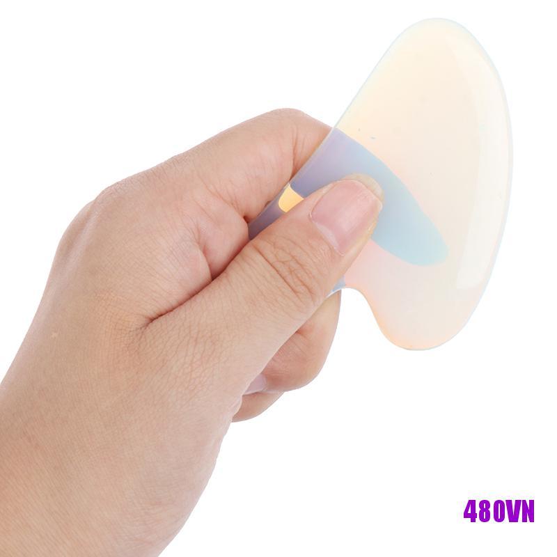 1 Dụng Cụ Đá Opal Hình Trái Tim Dùng Mát Xa