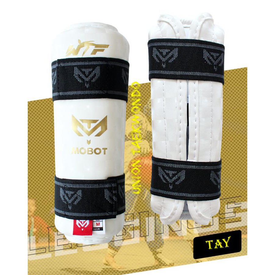 Bảo Hộ Tay Chân MOBOT Giáp Taekwondo #UnionTaekwondoSHOP Tặng Kèm Móc Khóa Taekwondo