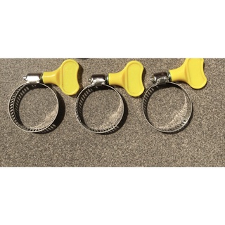 Đai xiết cổ dê inox có tay cầm nhựa(combo 5 cái)