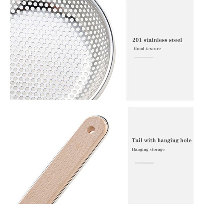 Colander Vá vớt mì nui pasta có bộ lọc dùng trong nấu ăn