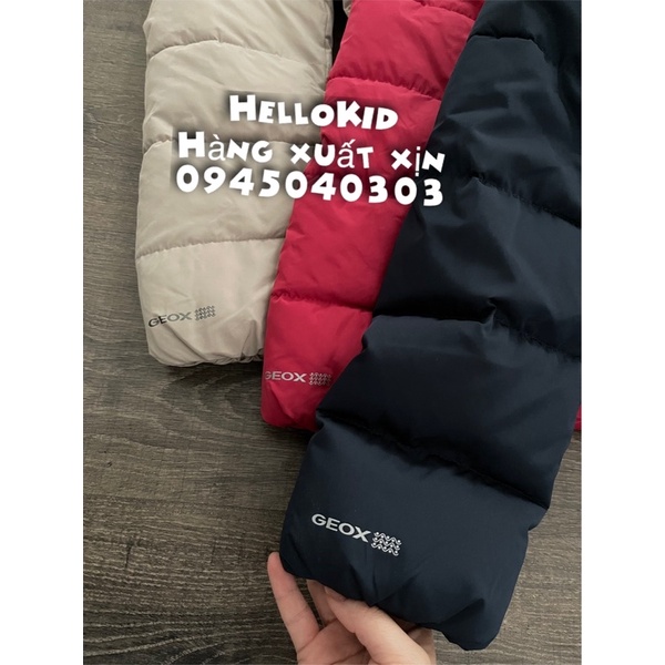 [Mã 2611THTRANG100K hoàn 10% xu đơn 99K] Áo phao trần bông Geox xuất Hàn