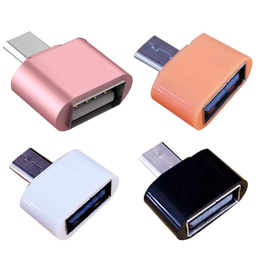 Đầu điều hợp chuyển đổi mini Micro sang USB 2.0 OTG dành cho điện thoại Android