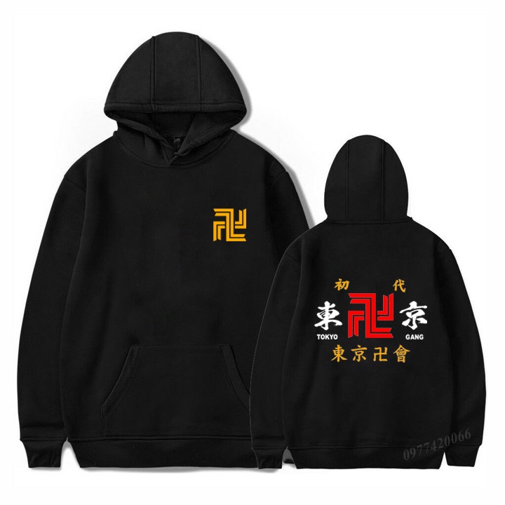 [Mã 12FASHIONSALE1 giảm 10K đơn 50K] Áo Hoodie Anime Tokyo Revengers - Loại đẹp | BigBuy360 - bigbuy360.vn