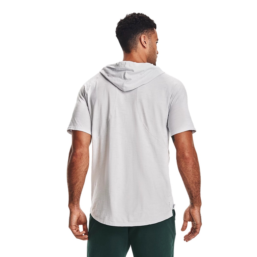 Áo khoác hoodie tay ngắn có nón nam Under Armour Project Rock Cc Ss - 1361719-014
