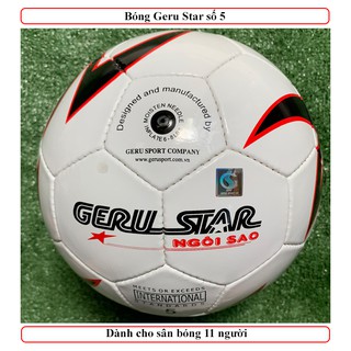 BÓNG ĐÁ GERUSTAR SAO KIM SIZE 5