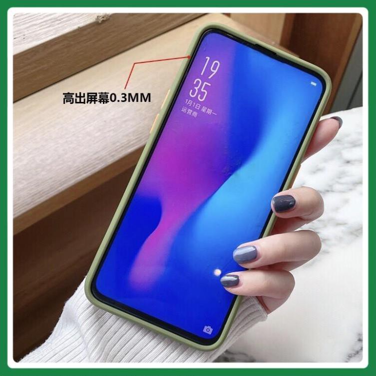 [Freeship] Ốp lưng trong nhám Realme C15 / Realme C12 viền dẻo màu chống sốc