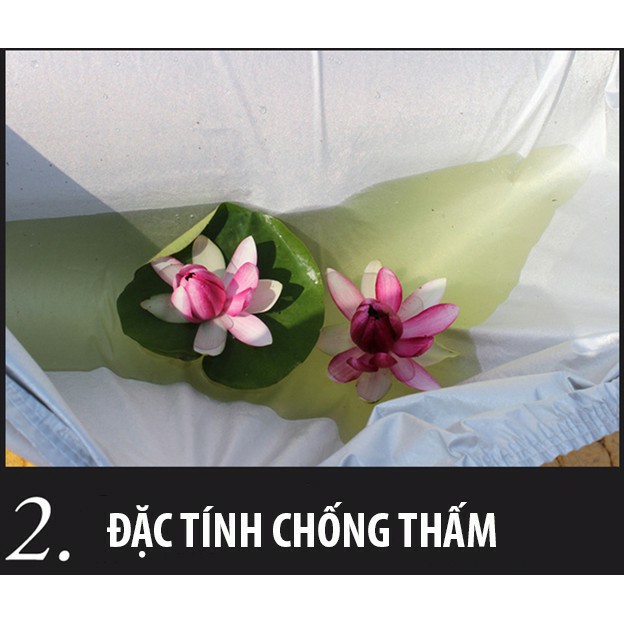 Bạt Phủ Xe Ô Tô 7 chỗ Tráng Nhôm Cao Cấp Hàng dày dặn