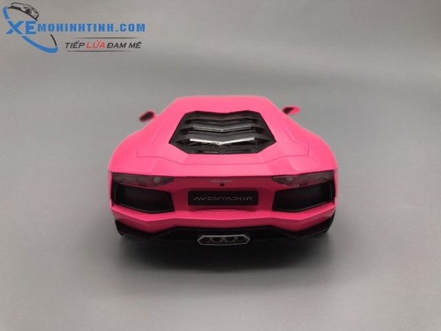 Xe Mô Hình Lamborghini Aventador Lp700 1:24 Welly (Hồng)