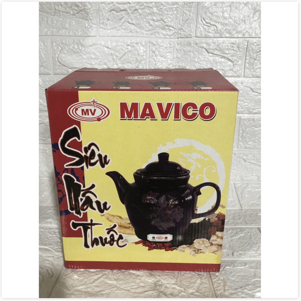 Siêu sắc MAVICO nấu thuốc bắc tự động tiện dụng