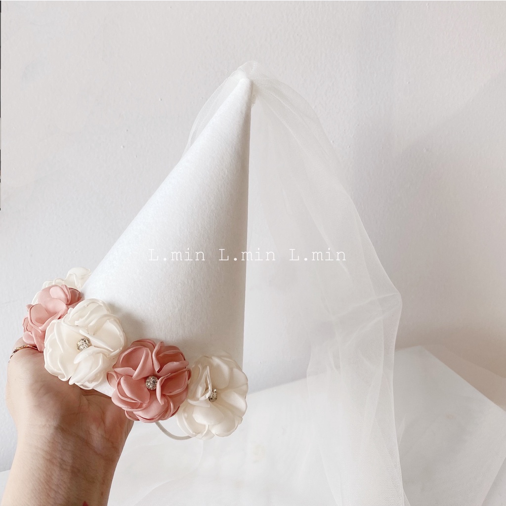 Nón Angel of the flowers made by L.min