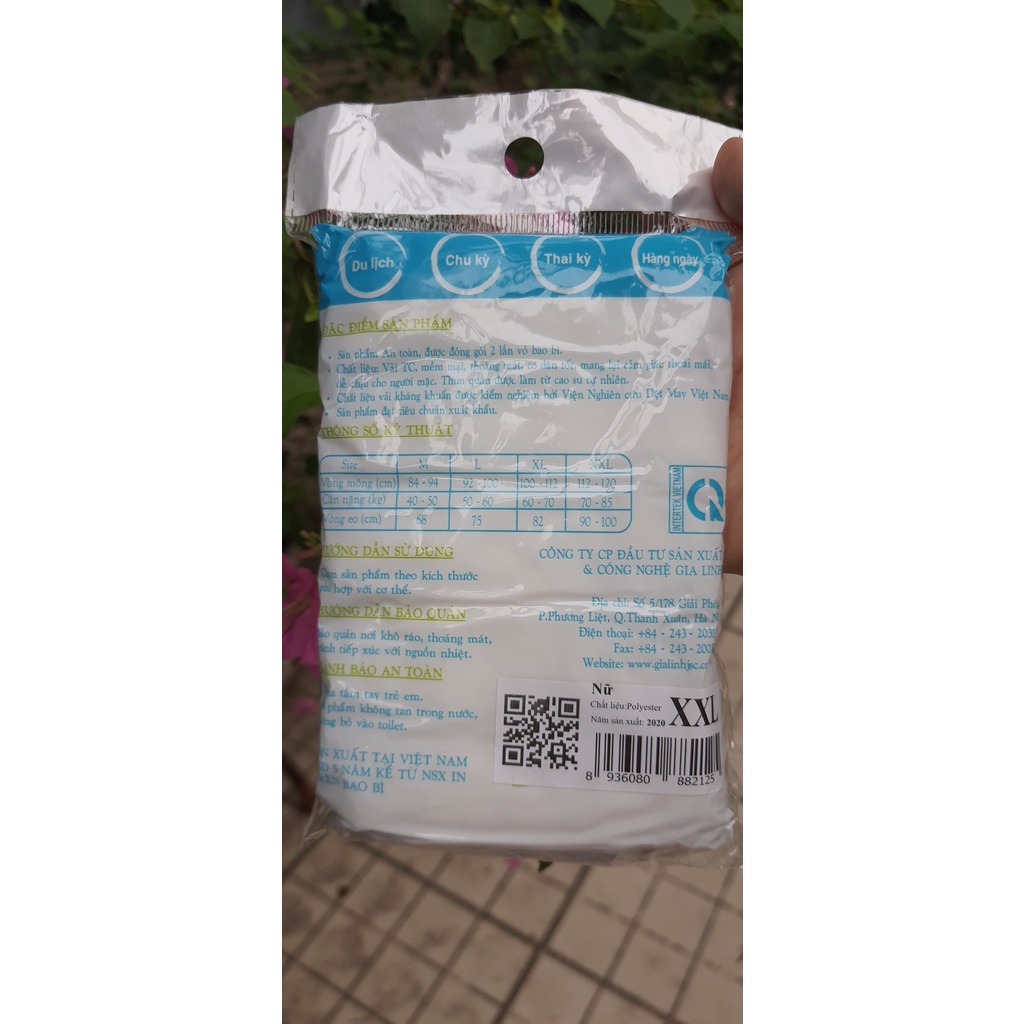[Bán lẻ 1 CÁI]. Quần miễn giặt vải TC Procare/Luxury cho mẹ bầu sau sinh loại 1