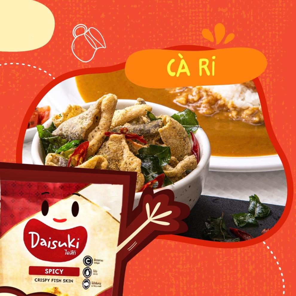 Da Cá Trứng Muối DAISUKI THÁI LAN Gói 30G