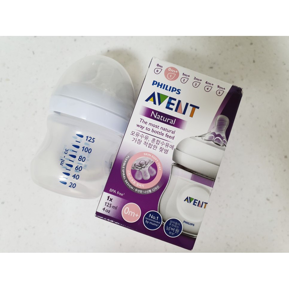 Bình sữa Philips Avent SCF690/23 SCF690/13 dung tích 125ml dành cho trẻ sơ sinh