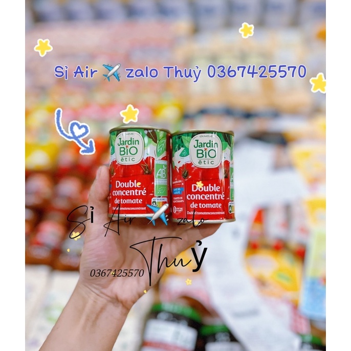 (Hàng pick bill) Tương cà hữu cơ Jardin Bio của Pháp