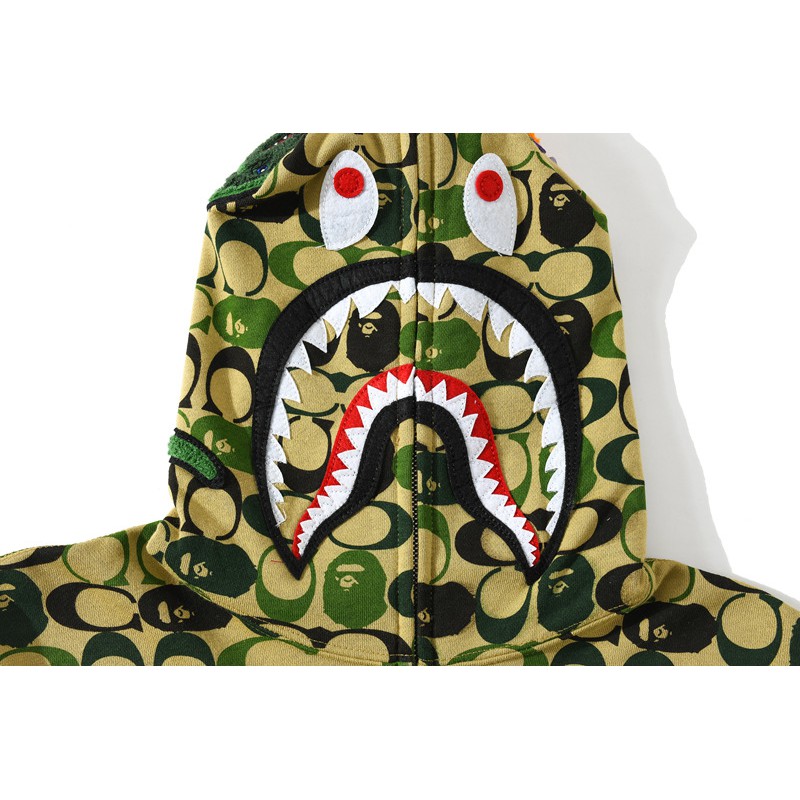 [ FREE SHIP] Áo khoác BAPE * COACH dành cho nam, nữ