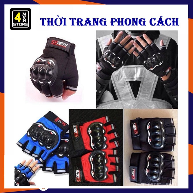 Găng Tay Gù Thể Thao Hở ngón #Store4men