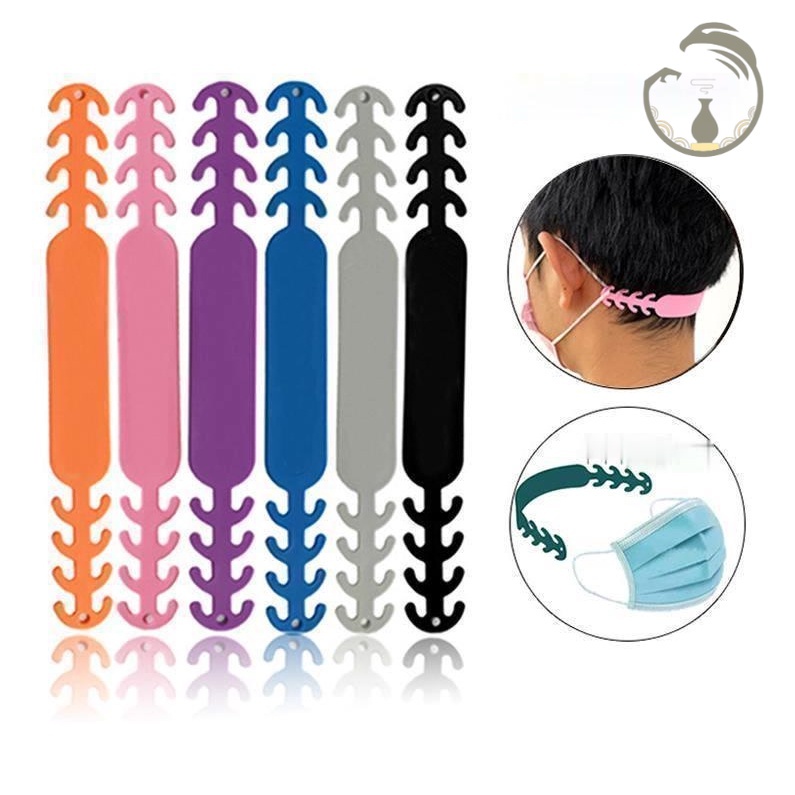 Dây đeo khẩu trang Tai giả chống đau tai, Chất Liệu Nhựa Dẻo Chống Rơi Có Nấc Điều Chỉnh
