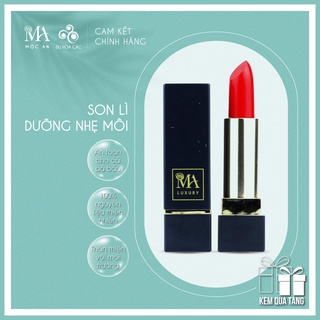 Son bà bầu son lì dưỡng nhẹ môi luxury không chứa chì bền màu an toàn cho bà bầu tạo sắc môi tự nhiên 4g - du hoa các