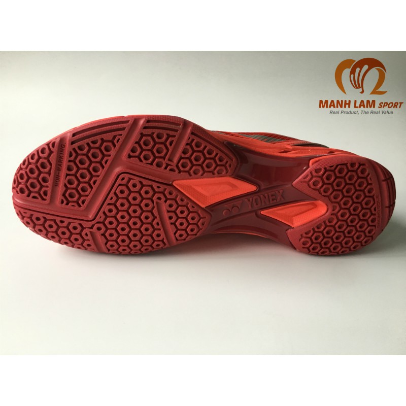 [Giày cao cấp] Giày cầu lông Yonex SHB56 Đỏ chính hãng, êm chân, bám sân, bảo hành 2 tháng, 1 đổi 1 trong 7 ngày bh1 năm