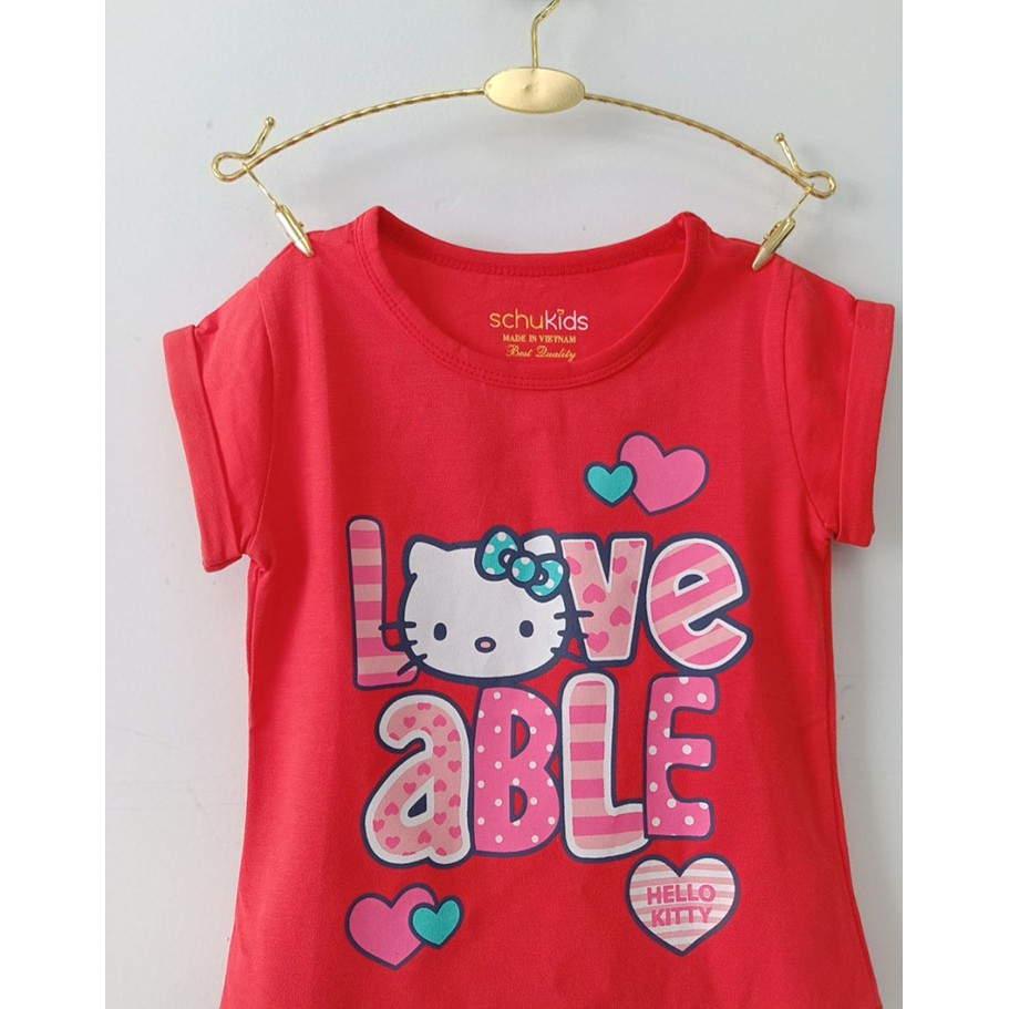 Áo thun bé gái cao cấp size cho bé gái 1- 4 tuổi - Ninedra