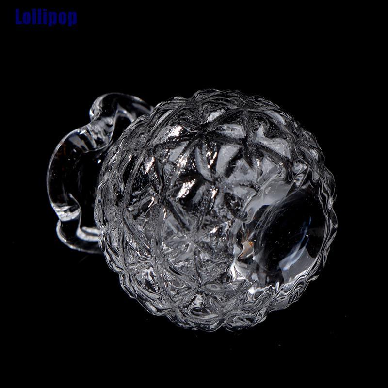 Chậu kính trồng cây mini tỉ lệ 1:12 trang trí nhà búp bê